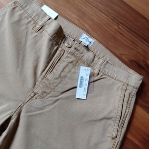 NWT J.Crew honey brown sz 27 Vintage slim-straight stretch chino pant